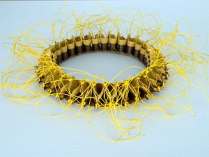 Jeanet Metselaar, necklace "Yellow"
